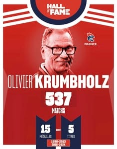 Lire la suite à propos de l’article Olivier KRUMBHOLZ intronisé au Hall of Fame